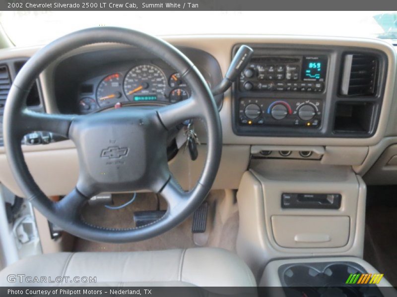 Dashboard of 2002 Silverado 2500 LT Crew Cab