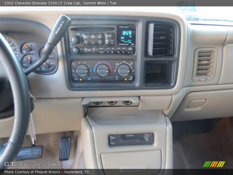 Summit White / Tan 2002 Chevrolet Silverado 2500 LT Crew Cab