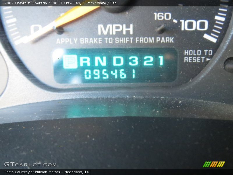 Summit White / Tan 2002 Chevrolet Silverado 2500 LT Crew Cab