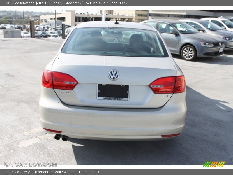 Moonrock Silver Metallic / Titan Black 2013 Volkswagen Jetta TDI Sedan