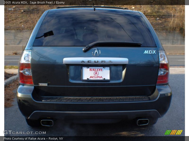 Sage Brush Pearl / Ebony 2005 Acura MDX