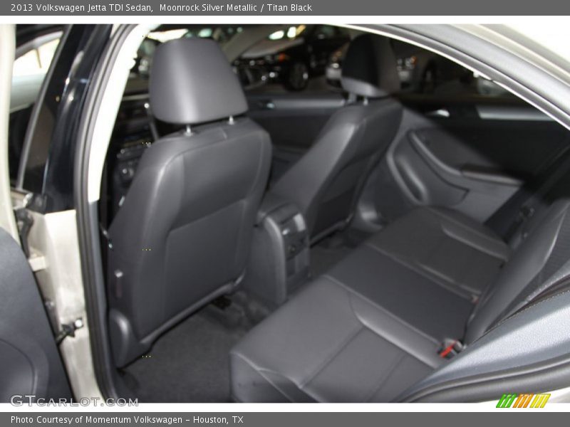 Moonrock Silver Metallic / Titan Black 2013 Volkswagen Jetta TDI Sedan