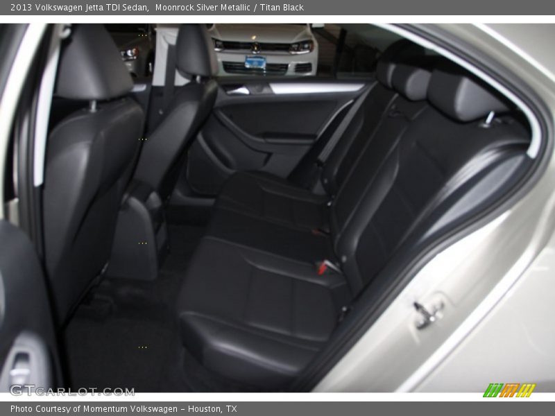 Moonrock Silver Metallic / Titan Black 2013 Volkswagen Jetta TDI Sedan