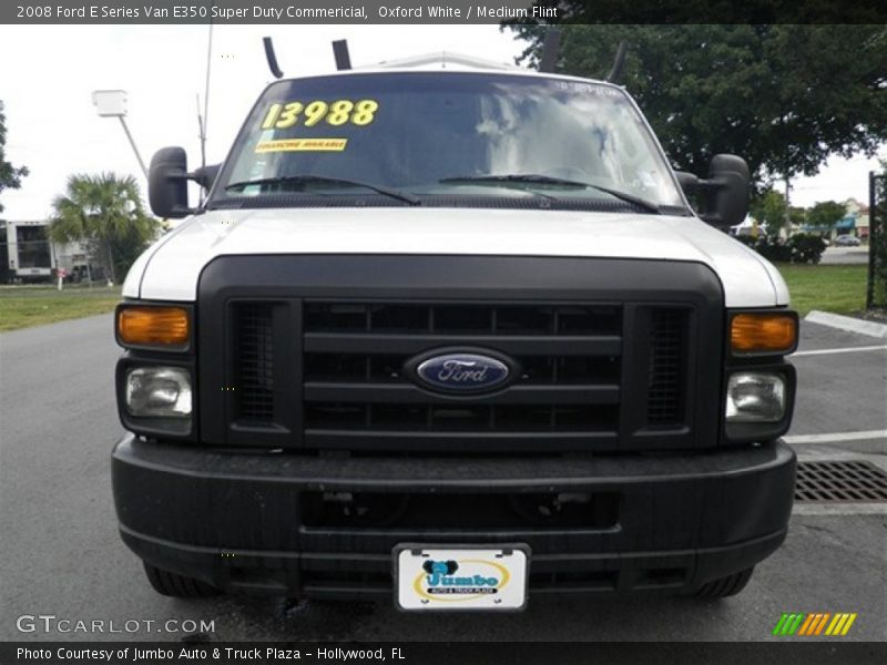 Oxford White / Medium Flint 2008 Ford E Series Van E350 Super Duty Commericial