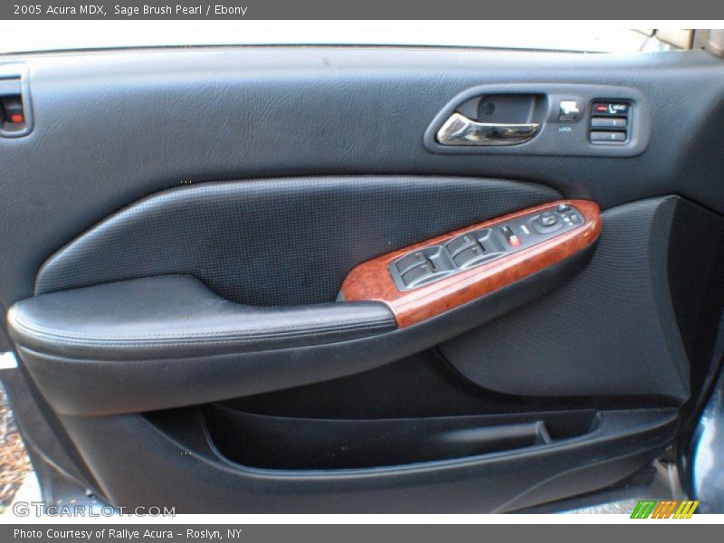 Sage Brush Pearl / Ebony 2005 Acura MDX