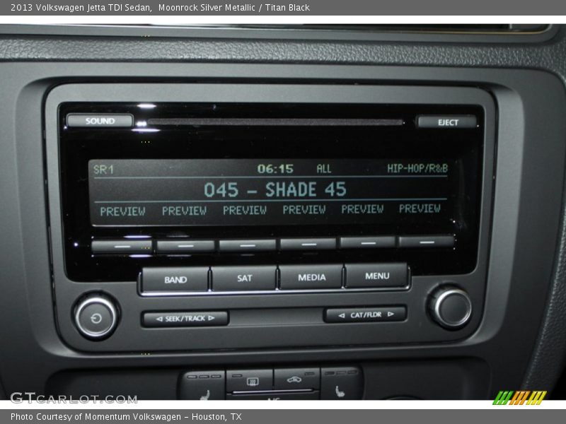 Moonrock Silver Metallic / Titan Black 2013 Volkswagen Jetta TDI Sedan
