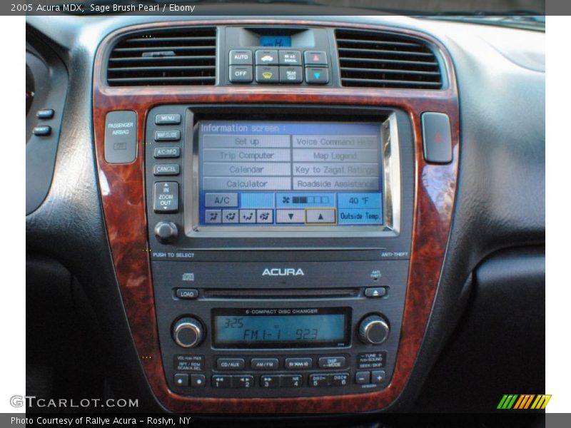 Sage Brush Pearl / Ebony 2005 Acura MDX