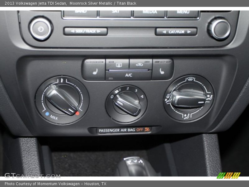 Moonrock Silver Metallic / Titan Black 2013 Volkswagen Jetta TDI Sedan