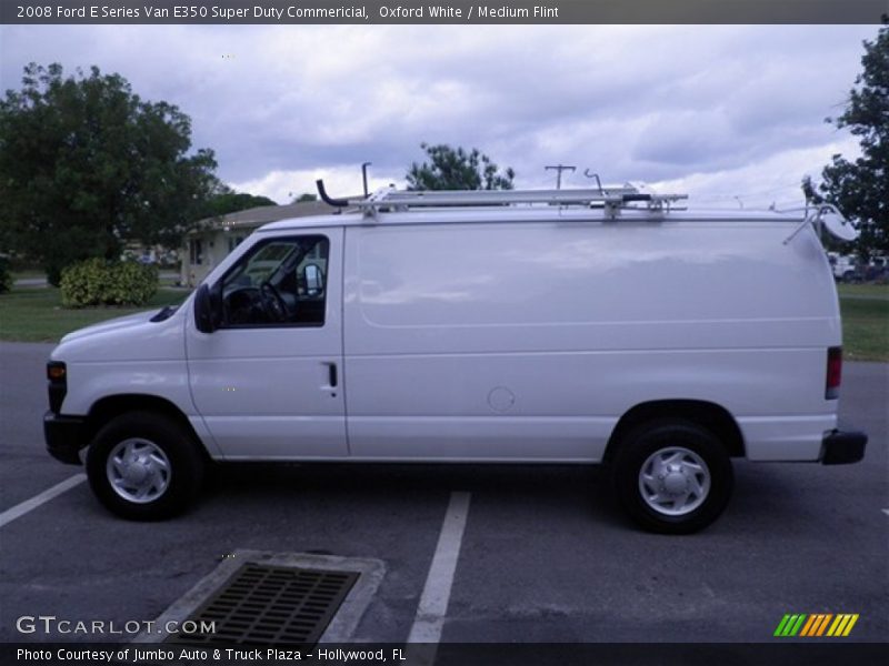 Oxford White / Medium Flint 2008 Ford E Series Van E350 Super Duty Commericial