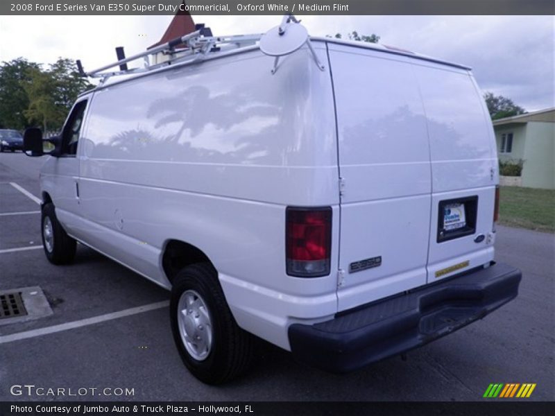 Oxford White / Medium Flint 2008 Ford E Series Van E350 Super Duty Commericial