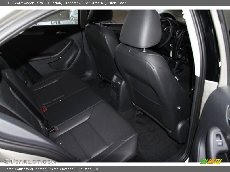 Moonrock Silver Metallic / Titan Black 2013 Volkswagen Jetta TDI Sedan