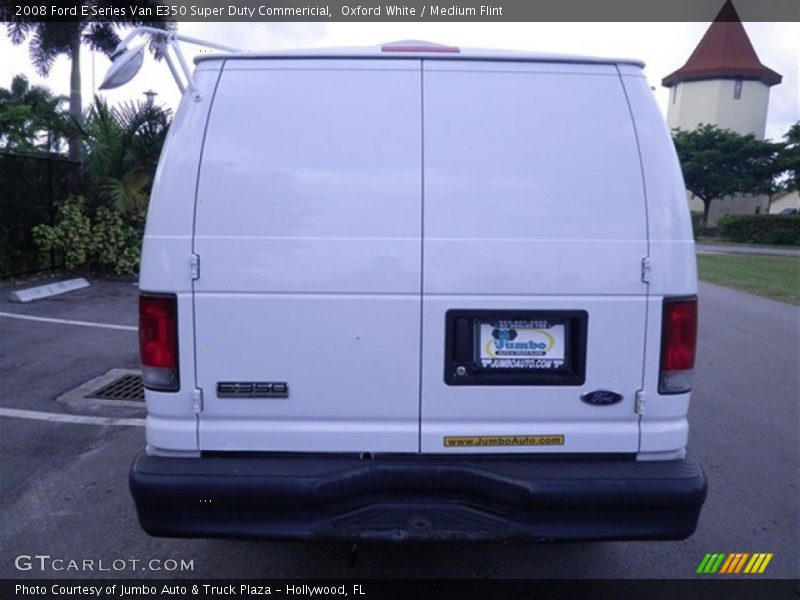 Oxford White / Medium Flint 2008 Ford E Series Van E350 Super Duty Commericial