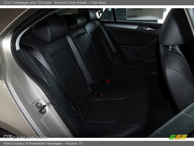 Moonrock Silver Metallic / Titan Black 2013 Volkswagen Jetta TDI Sedan