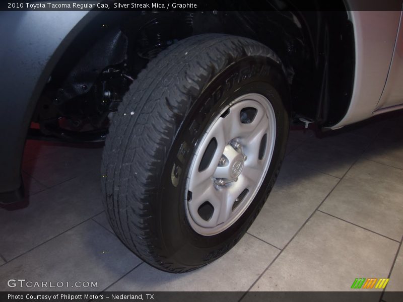 Silver Streak Mica / Graphite 2010 Toyota Tacoma Regular Cab
