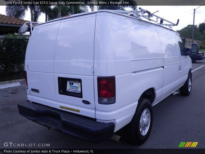 Oxford White / Medium Flint 2008 Ford E Series Van E350 Super Duty Commericial