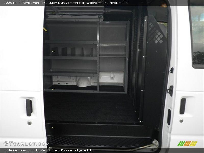 Oxford White / Medium Flint 2008 Ford E Series Van E350 Super Duty Commericial