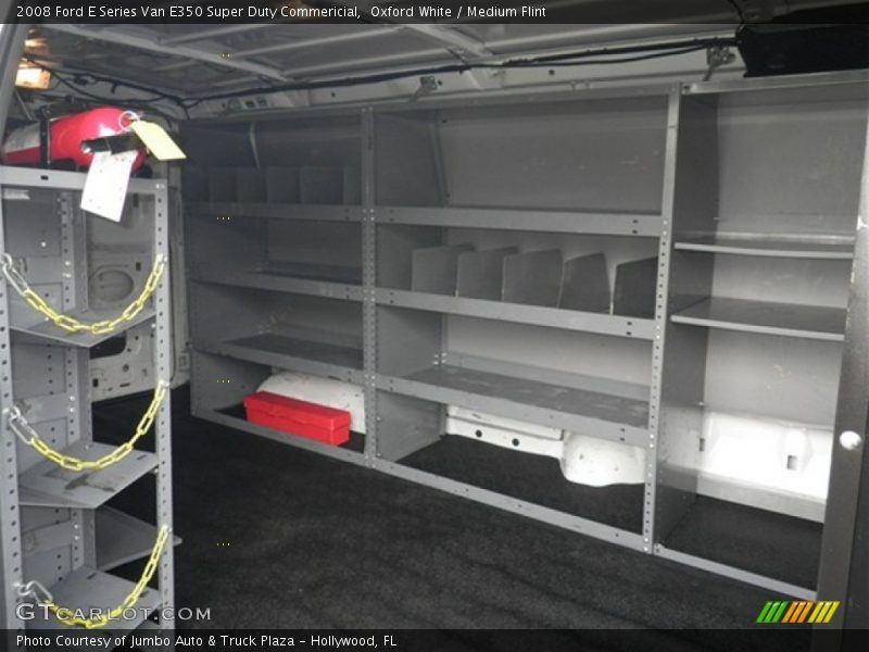  2008 E Series Van E350 Super Duty Commericial Medium Flint Interior