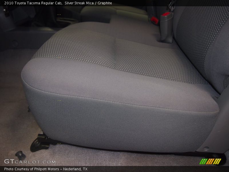 Silver Streak Mica / Graphite 2010 Toyota Tacoma Regular Cab