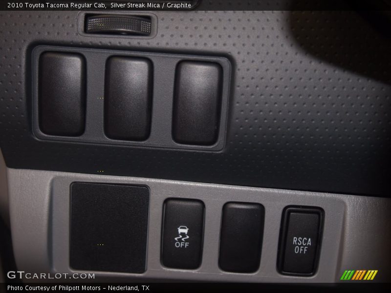 Silver Streak Mica / Graphite 2010 Toyota Tacoma Regular Cab