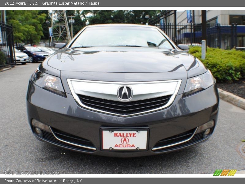 Graphite Luster Metallic / Taupe 2012 Acura TL 3.5
