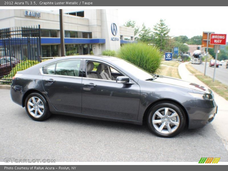 Graphite Luster Metallic / Taupe 2012 Acura TL 3.5