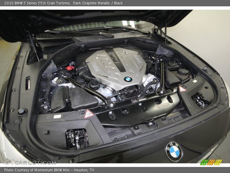  2010 5 Series 550i Gran Turismo Engine - 4.4 Liter Twin-Turbocharged DOHC 32-Valve VVT V8