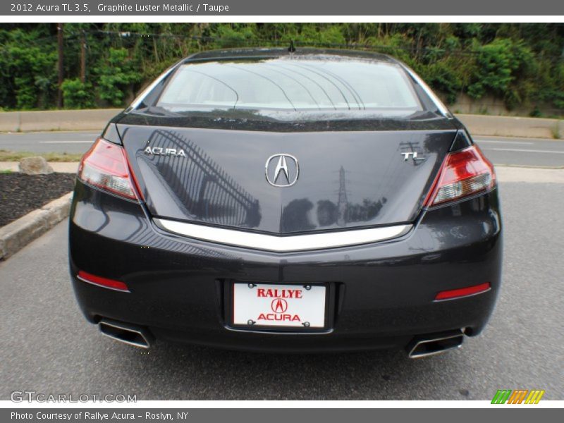 Graphite Luster Metallic / Taupe 2012 Acura TL 3.5