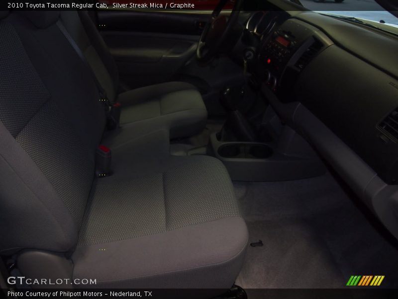Silver Streak Mica / Graphite 2010 Toyota Tacoma Regular Cab