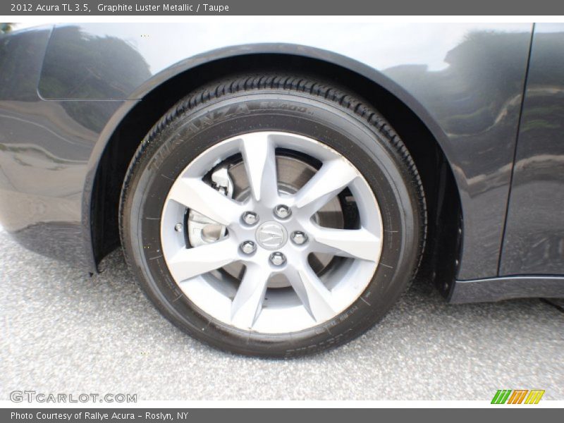 Graphite Luster Metallic / Taupe 2012 Acura TL 3.5