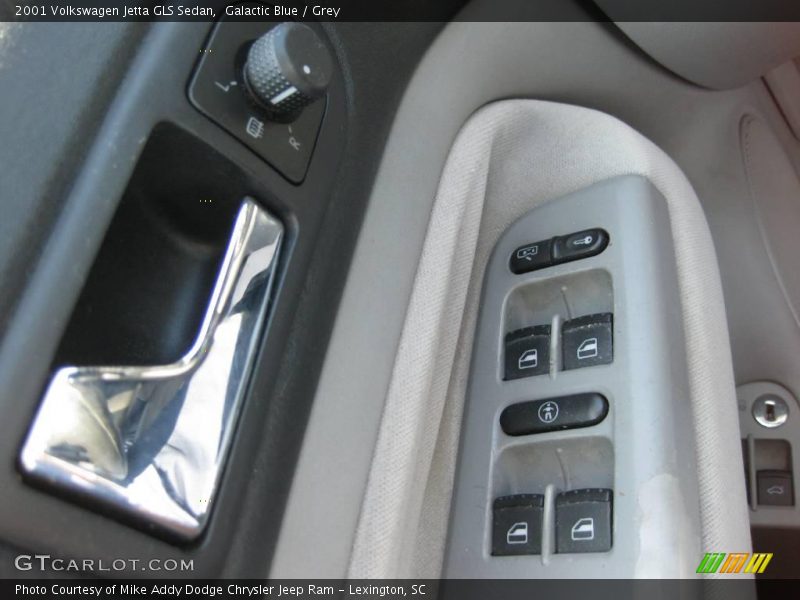 Galactic Blue / Grey 2001 Volkswagen Jetta GLS Sedan