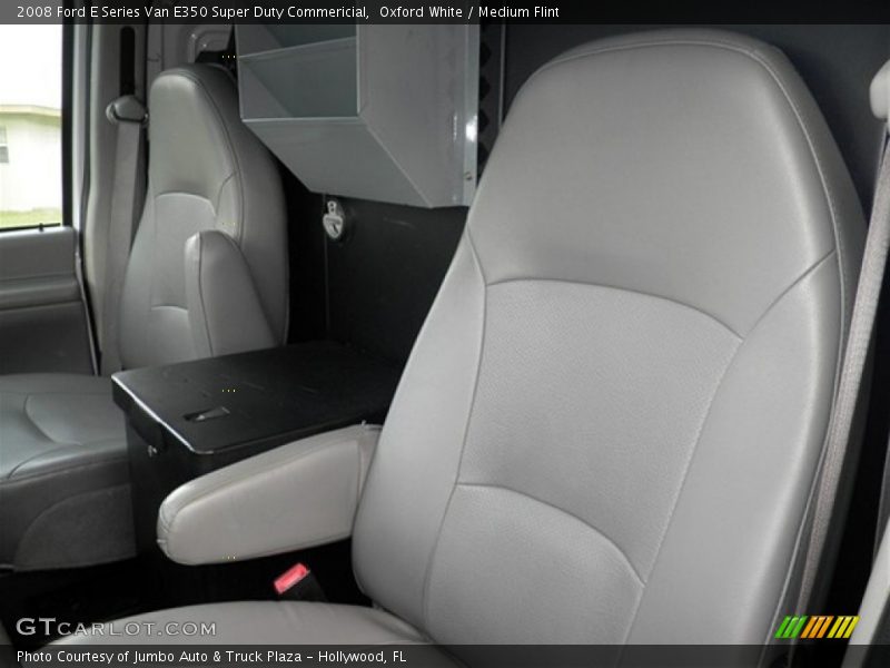 Oxford White / Medium Flint 2008 Ford E Series Van E350 Super Duty Commericial