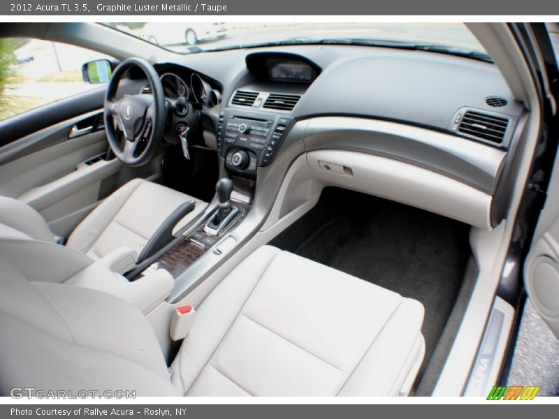 Graphite Luster Metallic / Taupe 2012 Acura TL 3.5