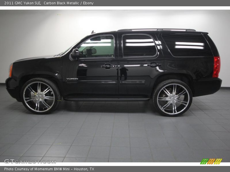 Carbon Black Metallic / Ebony 2011 GMC Yukon SLE