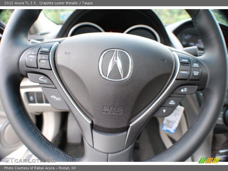 Graphite Luster Metallic / Taupe 2012 Acura TL 3.5