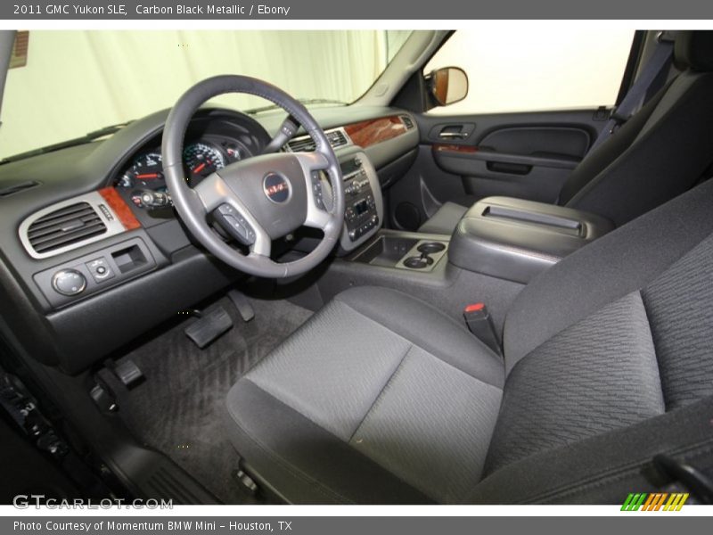 Carbon Black Metallic / Ebony 2011 GMC Yukon SLE