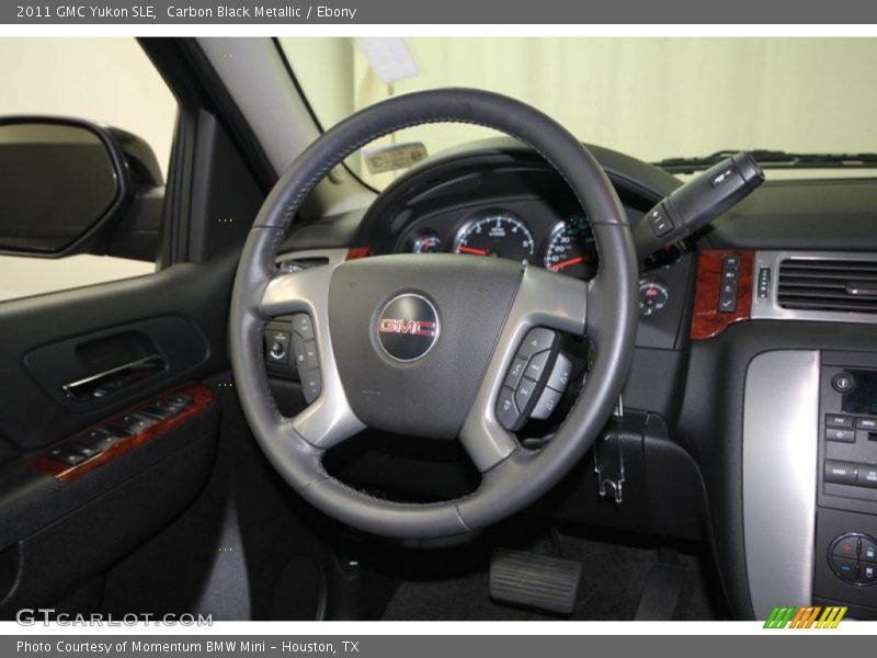 Carbon Black Metallic / Ebony 2011 GMC Yukon SLE