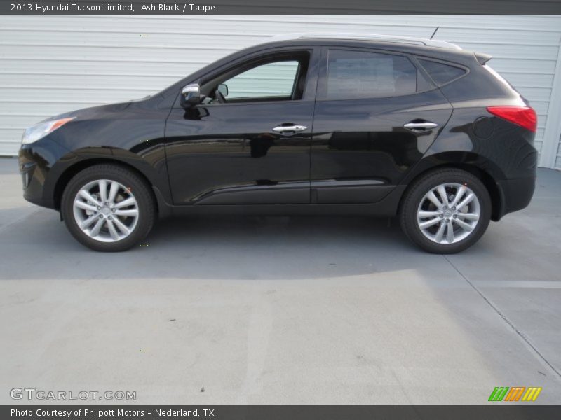 Ash Black / Taupe 2013 Hyundai Tucson Limited