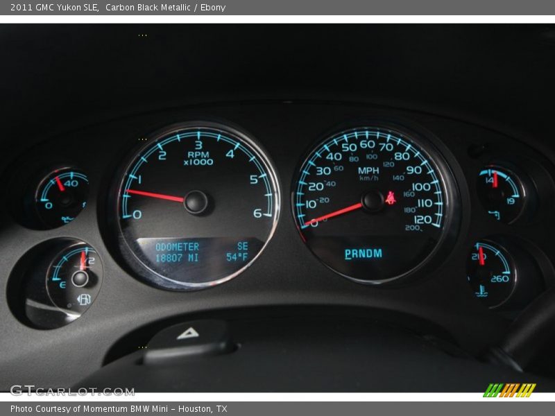 Carbon Black Metallic / Ebony 2011 GMC Yukon SLE