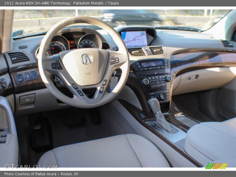 Palladium Metallic / Taupe 2012 Acura MDX SH-AWD Technology