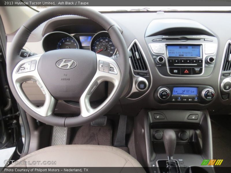 Ash Black / Taupe 2013 Hyundai Tucson Limited