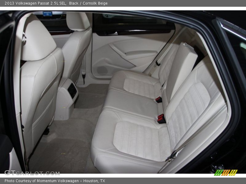 Black / Cornsilk Beige 2013 Volkswagen Passat 2.5L SEL