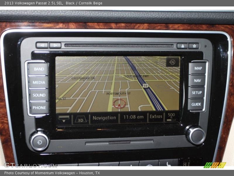 Black / Cornsilk Beige 2013 Volkswagen Passat 2.5L SEL