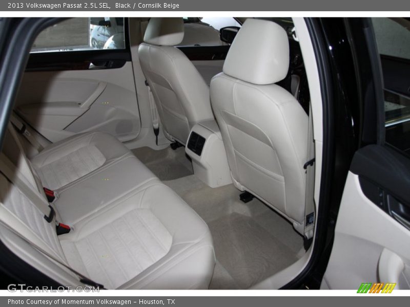 Black / Cornsilk Beige 2013 Volkswagen Passat 2.5L SEL
