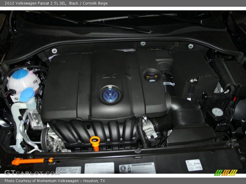 Black / Cornsilk Beige 2013 Volkswagen Passat 2.5L SEL