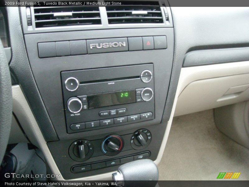 Controls of 2009 Fusion S