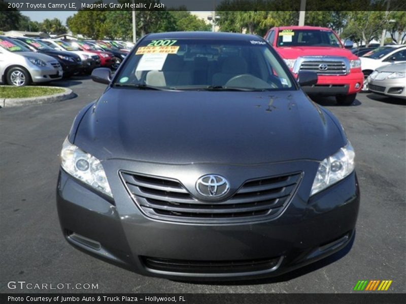 Magnetic Gray Metallic / Ash 2007 Toyota Camry LE