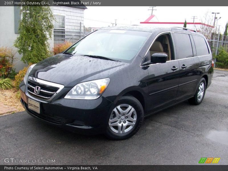 Nighthawk Black Pearl / Ivory 2007 Honda Odyssey EX-L