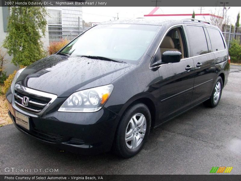 Nighthawk Black Pearl / Ivory 2007 Honda Odyssey EX-L