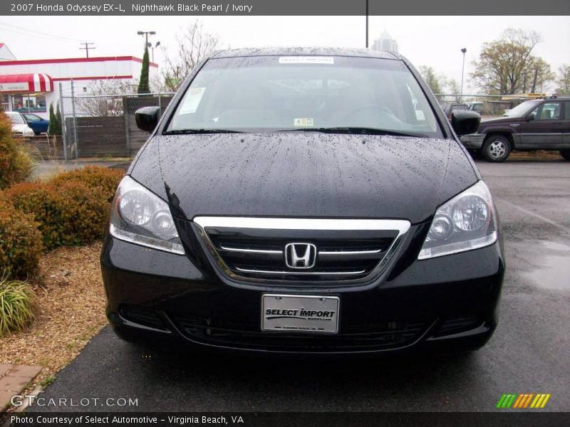 Nighthawk Black Pearl / Ivory 2007 Honda Odyssey EX-L
