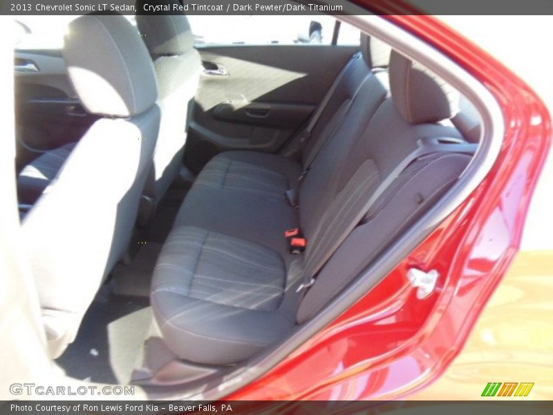 Crystal Red Tintcoat / Dark Pewter/Dark Titanium 2013 Chevrolet Sonic LT Sedan